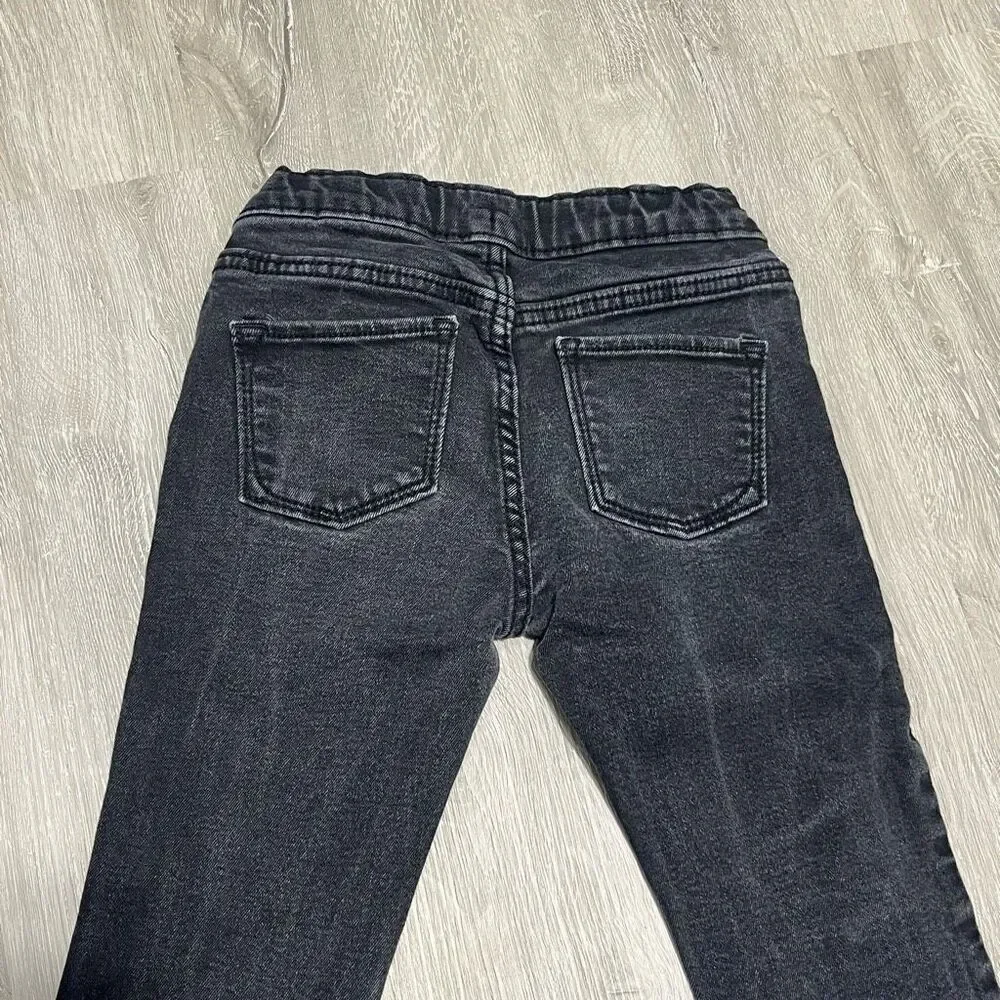 Old Navy Black Skinny Jeans Kids Size Medium 8 Girls Youth